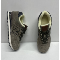 New Balance 574 Brown Black зимние