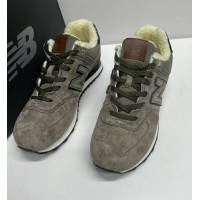 New Balance 574 Brown Black зимние