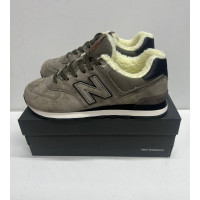 New Balance 574 Brown Black зимние