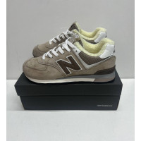 New Balance 574 Light Brown зимние