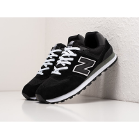 New Balance 574 Black (Reflective) зимние