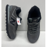 New Balance 574 Dark Grey зимние