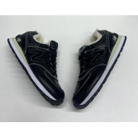 New Balance 574 Leather Black зимние