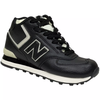 New Balance 574 High Leather Black зимние