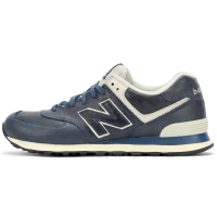 New Balance 574 Leather Blue зимние