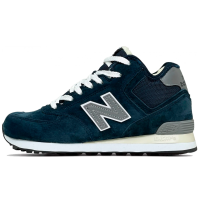 New Balance 574 High Blue (Reflective) зимние