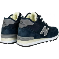 New Balance 574 High Blue (Reflective) зимние