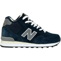 New Balance 574 High Blue (Reflective) зимние