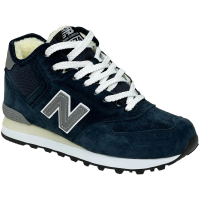 New Balance 574 High Blue (Reflective) зимние