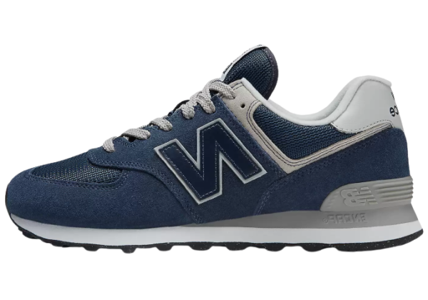 New Balance 574 Evergreen Blue с мехом