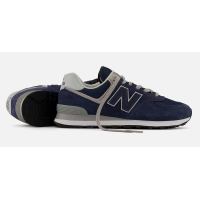 New Balance 574 Evergreen Blue с мехом