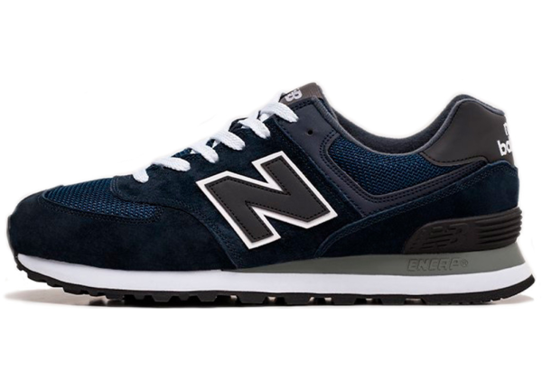 New Balance 574 Dark Blue (Reflective)