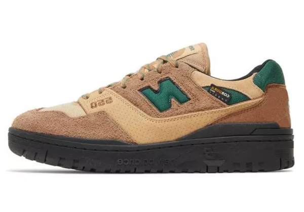 New Balance 550 Cordura Pack Light Brown Green с мехом