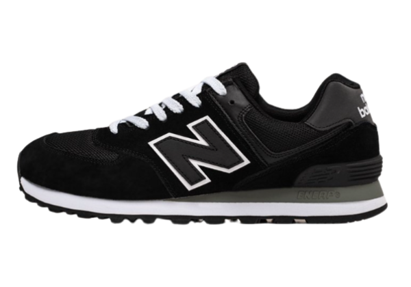 New Balance 574 Black (Reflective)