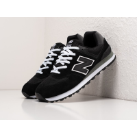 New Balance 574 Black (Reflective)