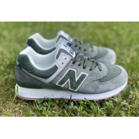 New Balance 574 зеленые