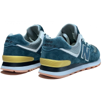 New Balance 574 Obsidian Blue/Grey/White