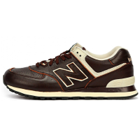 New Balance 574 Classic Brown White