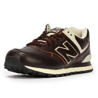 New Balance 574 Classic Brown White