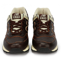 New Balance 574 Classic Brown White