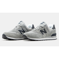 New Balance 574 Grey/Dark Blue