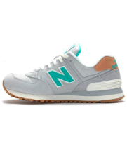 New Balance 574 Grey Mint Brown