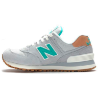 New Balance 574 Grey Mint Brown