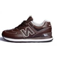 Кроссовки New Balance 574 Dark Brown с мехом