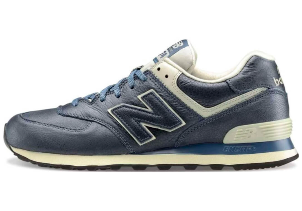 New Balance 574 Leather Blue