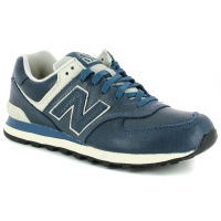 New Balance 574 Leather Blue