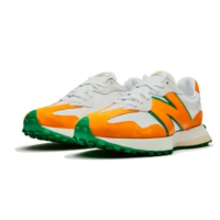 New Balance WS 327 Casablanca белые с оранжевым