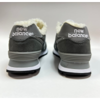 Кроссовки New Balance 574 Light Gray зимние