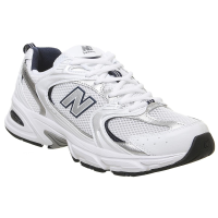 New Balance 530 White Silver Navy