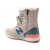 New Balance EuroSprint beige зимние серые 