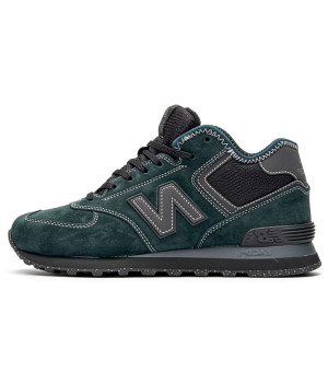 Кроссовки New Balance 574 Mid Dark Cyan Black Winter