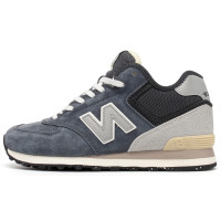 New Balance 574 Mid Suede Grey Graphite Winter