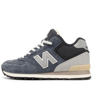 New Balance 574 Mid Suede Grey Graphite Winter