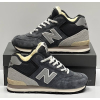 New Balance 574 Mid Suede Grey Graphite Winter