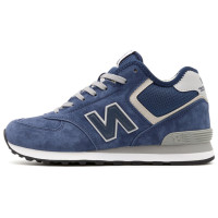 Кроссовки New Balance 574 Mid Navy White Winter