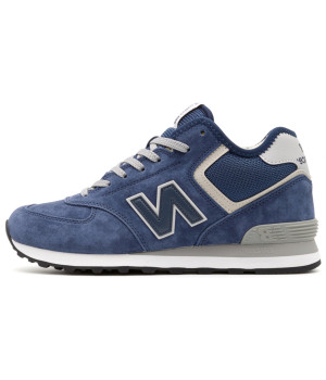 Кроссовки New Balance 574 Mid Navy White Winter