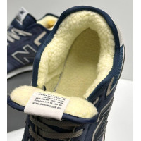Кроссовки New Balance 574 Mid Navy White Winter