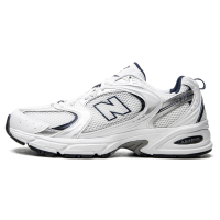 New Balance 530 White Silver Navy