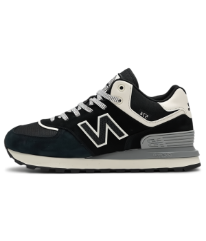 New Balance 574 Mid Termo x Stone Island Black White
