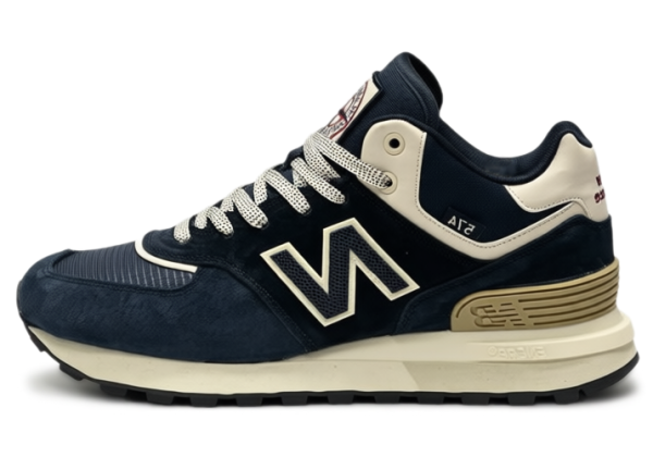 New Balance 574 Mid Termo x Stone Island Blue White