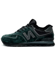 New Balance 574 Emerald Black зимние