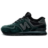 New Balance 574 Emerald Black зимние
