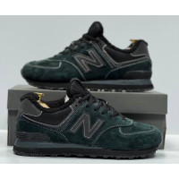 New Balance 574 Emerald Black зимние