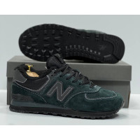 New Balance 574 Emerald Black зимние