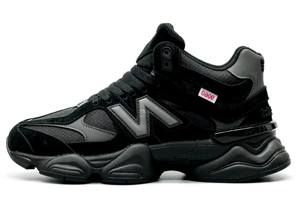 New Balance 9060 Mid Gore-Tex Black зимние