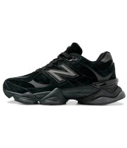 New Balance 9060 Winter Triple Black с мехом